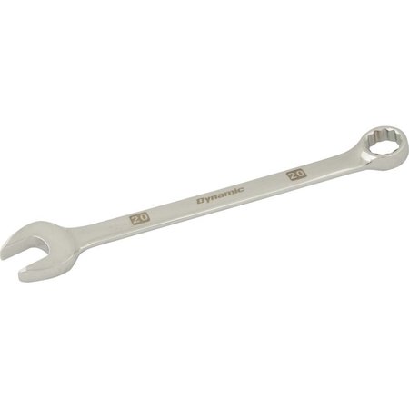 DYNAMIC Tools 20mm 12 Point Combination Wrench, Mirror Chrome Finish D074120